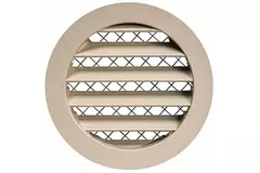 Aluminium rooster Ø100 beige - MRA100Y - RAL1015