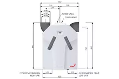 WTW-unit ComfoAir Standard 300 (WHR 930) Basis RF R Randaarde