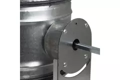 Motorbediende regelklep Ø 315mm voor spirobuis