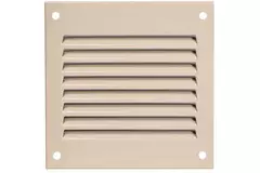 Metalen rooster 100x100mm beige - MR1010Y