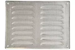 Metalen ventilatierooster vierkant 260x190 mm rvs - MR2619i