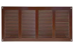 Metalen rooster 400x200mm bruin - MR4020B