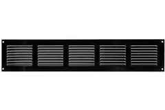 Metalen rooster 500x100mm zwart - MR5010M - RAL9005
