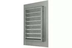 Metalen rooster industrieel 150x200mm zink - MRF1520Zn