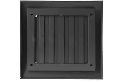 Muurrooster regelbaar 190x190 mm antraciet - N12RA