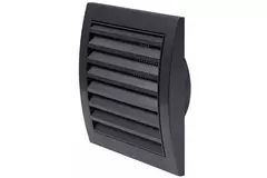 Muurrooster 150x150 mm diameter 100 mm antraciet - ND10A