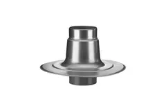 Plakplaat dubbelwandig aluminium 100mm voor ventilator Penn/Savonius
