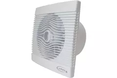 Badkamer ventilator met Vochtsensor en Timer Ø 100 mm wit - pRemium 100HS