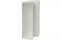 Rechthoekige kunststof verticale 90° bocht 220X55mm - KLV25-90