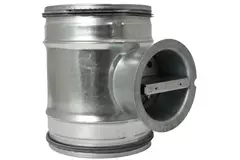 Handbediende regelklep Ø 400mm voor spirobuis