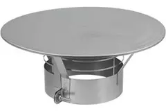Pare-pluie avec filet de 80 mm de diamètre I316L (D0.5)