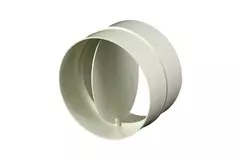 Ronde kunststof terugslagklep diameter: 100mm - AV100