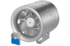 Ventilateur de gaine 630mm flux mixte ETALINE - EL 630 EC O 01