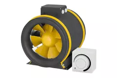 Ruck ETAMASTER buisventilator met EC motor 2440m³/h - Ø 280 mm + bediening potentiometer 10 kO