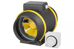 Ruck ETAMASTER buisventilator met EC motor 810m³/h - Ø 160 mm + bediening potentiometer 10 kO