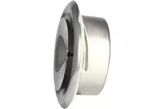 RVS ventilatie toevoer ventiel Ø 100 mm met montagebus - DVS-PY100