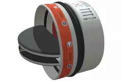 Brandklep rond 200 rook- en brandwerend (vlinderklep) SC60-COSMO-200