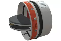 Brandklep rond 200 rook- en brandwerend (vlinderklep) SC60-COSMO-200