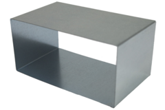 Koppelstuk 220x80 mm tbv instortkanaal