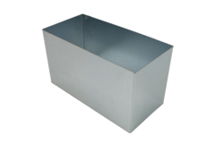 Koppelstuk 220x80 mm tbv instortkanaal