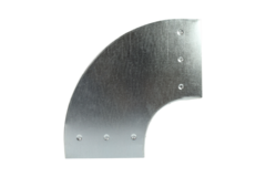 Bocht 90 graden 220x80 mm horizontaal tbv instortkanaal