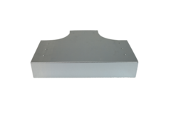 T-stuk 90 graden 220x80 mm - 220x80 mm tbv instortkanaal