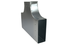 T-stuk 90 graden 300x80 - 220x80 tbv instortkanaal