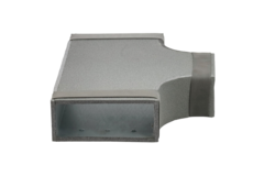 Thermoduct T-stuk 90 graden 220x80 - 220x80 tbv instortkanaal