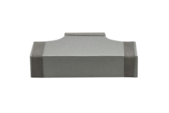 Thermoduct T-stuk 90 graden 300x80 - 220x80 tbv instortkanaal