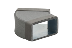 Thermoduct instortbocht 45 graden 220x80 mm horizontaal