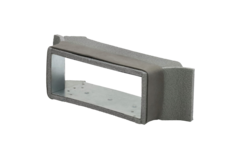 Thermoduct zijaansluiting 170mm x 80mm voor rechthoekig instortkanaal