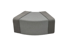 Thermoduct instortbocht 45 graden 300x80 mm horizontaal