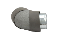 Thermoduct bocht diameter 80 mm 90 graden (niet safe)
