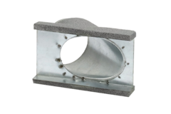 Thermoduct 45 graden aftak stuk 80 mm
