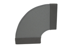 Thermoduct instortbocht 90 graden 220x80 mm horizontaal