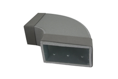 Thermoduct instortbocht 90 graden 220x80 mm horizontaal