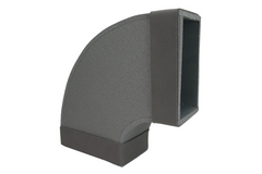 Thermoduct instortbocht 90 graden 300x80 mm horizontaal