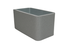 Thermoduct koppelstuk, 300x80 mm, L=100mm