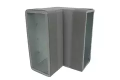 Thermoduct bocht 90 graden 170x80 verticaal tbv instortkanaal