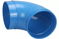 Wavin Ventiza bocht 90 graden PVC rond 160 mm M/S