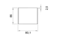 Wavin Ventiza lijmmof PVC rond 125 mm M/M