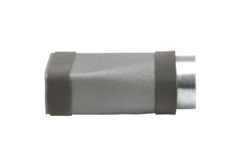 Thermoduct verloopstuk 220x80 mm naar diameter 125 mm