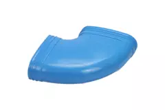 Wavin Ventiza bocht 90 graden PVC ovaal 195x80 mm horizontaal M/M