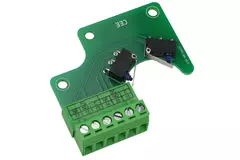 Brandklep rechthoekig dubbel contact S kit - E-FD A R25S KIT