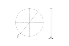 Europlast filter voor decentrale WTW-unit - F150 (3 stuks)