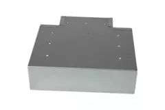 T-stuk (haaks) 90 graden 170x80 mm - 170x80 mm tbv instortkanaal