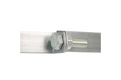 Beugel metaal 560mm zonder rubber - PCWOR560