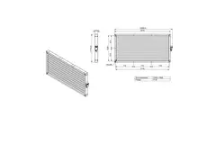 Motor afsluitklep met veerterugloop - MAK ROTO K 20000 H FR