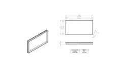 Flexibel verbindingsstuk 1400 x 700 - VS 14071