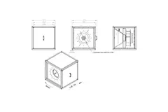 Boxventilator motor buiten luchtstroom - MPC T 560 D4 K01